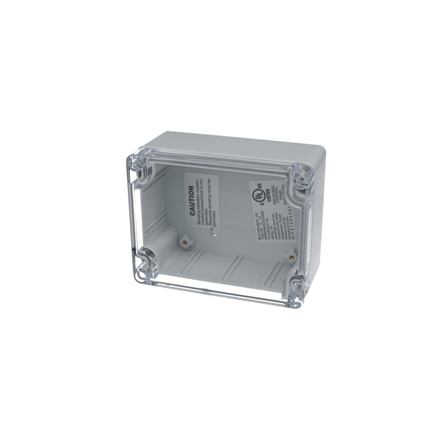 BOX PLASTIC 4.53"L X 3.54"W【PN-1323-AC】