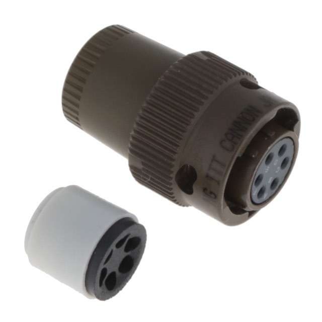 【MS3116E10-6S】CONN PLUG 6POS STRAIGHT W/SCKT