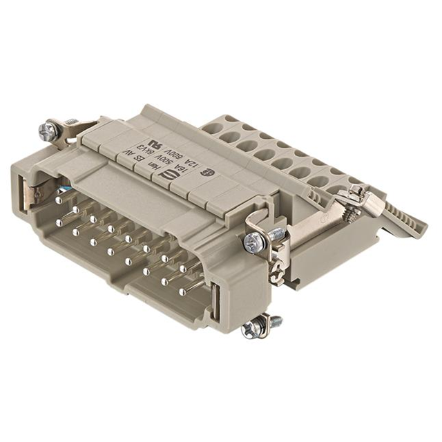 INSERT MALE 16P+1GND TERM BLOCK【09330164639】