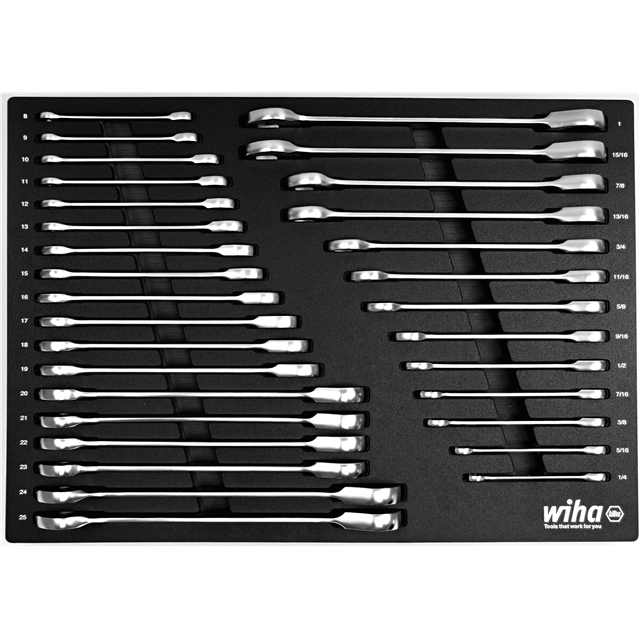 WRENCH SET RATCHET 8-25MM 31PC【30392】