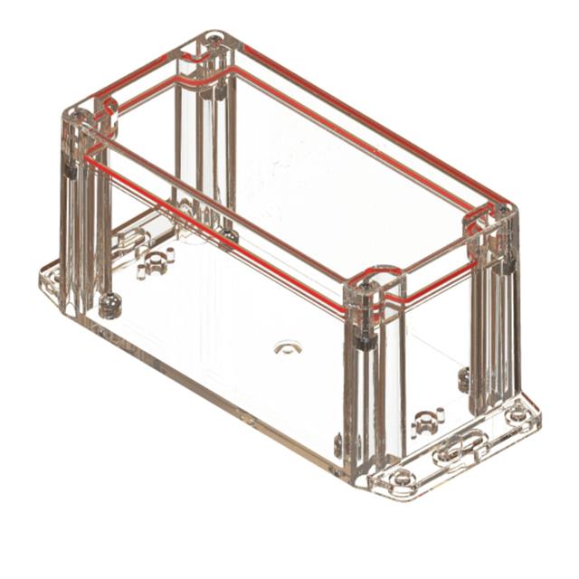 【RBF63P06C28C】ENCLOSURE PLASTIC 6.3"L X 3.15"W