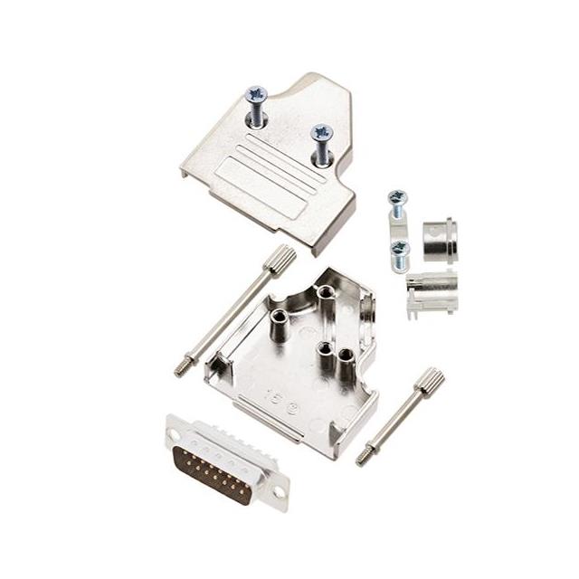 CONN D-SUB PLUG 15POS SOLDER CUP【6355-0007-02】