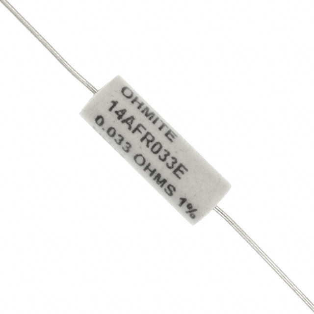 【14AFR033E】RES 0.033 OHM 1% 4W AXIAL
