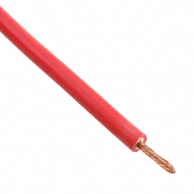 【6733-2】TEST LEAD 18AWG 10KV RED 50'
