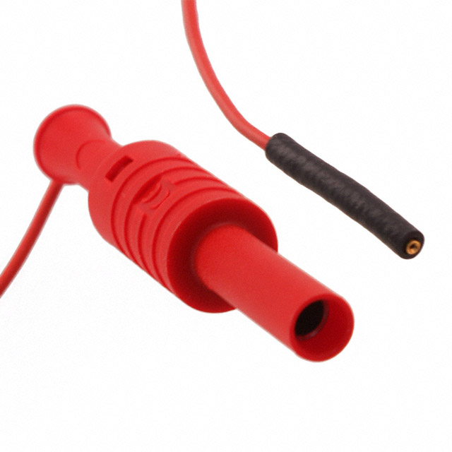 【72905-2】CLIP LEAD FOR MICRO GRABBER RED