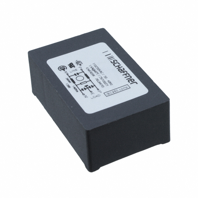 【FN402-1.6-02】LINE FILTER 250VAC 1.6A TH