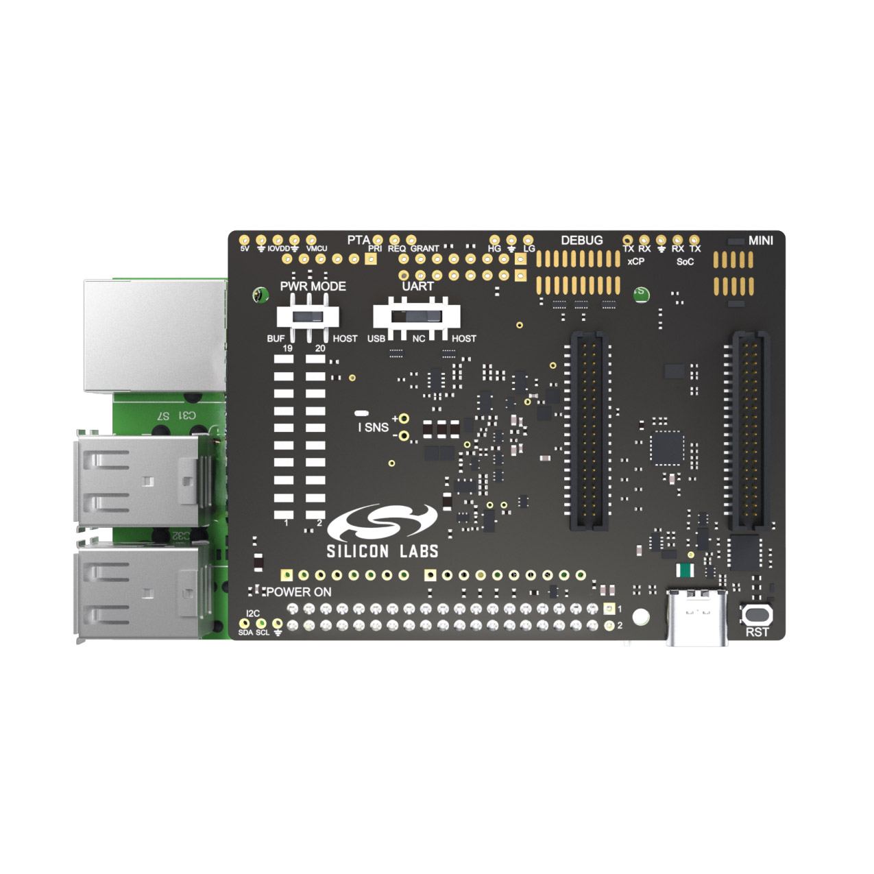 【SI-EB8045B】SIWX917 WI-FI 6 CO-PROCESSOR RAS
