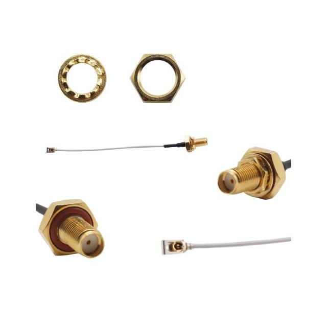 【ASMGLKL010XC113S11】COAX CBL SMA TO MHF LK 3.9"