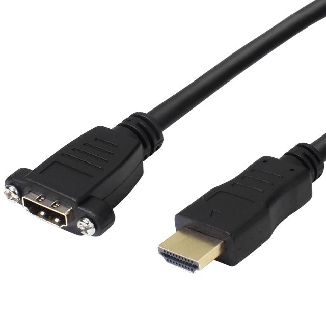 【BC-HF010F】CABLE HDMI MALE/FEMALE PNL 10FT