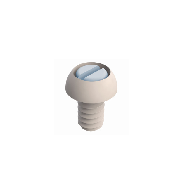 【390632R025】MACH SCREW RO HEAD SLOTTED #6-32