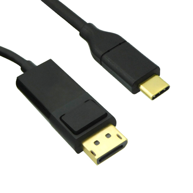 【BC-DC010F】CBL ASSY USB-C M 3.1 TO DP M 10'
