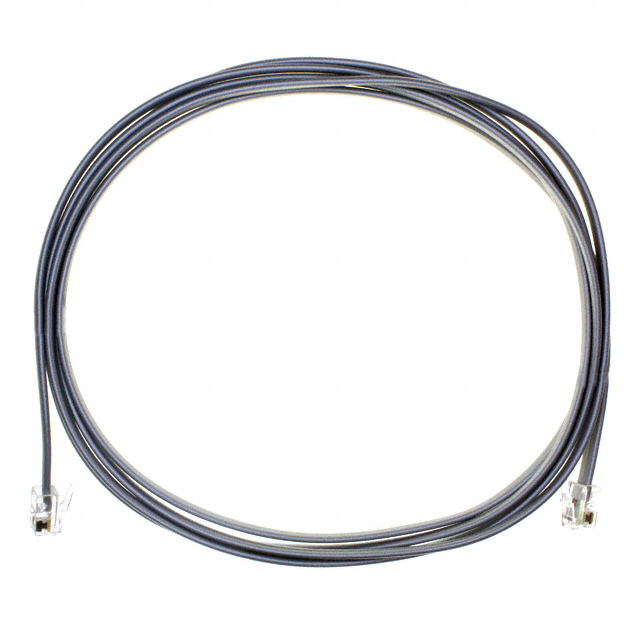【444-074-510-D】CABLE MOD 4P4C PLUG TO PLUG 7'