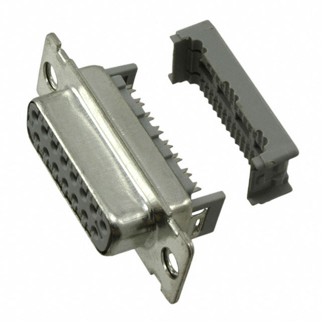 【8315-7000】CONN D-SUB RCPT 15POS PNL MT IDC