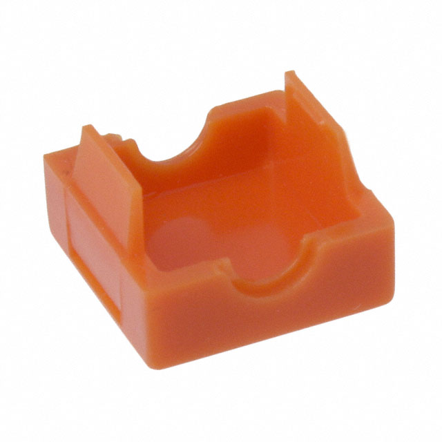 【AT429D】CAP SQUARE INDICATOR AMBER