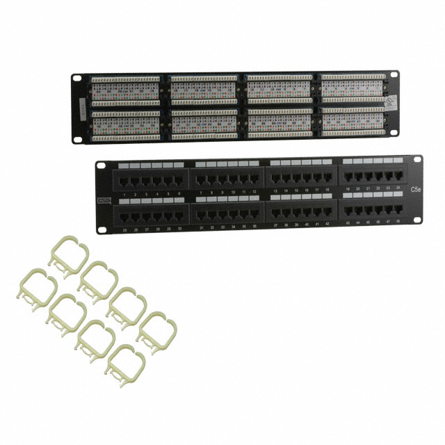 【DN-91548U】PATCH PNL 19" 48PORT RJ45 CAT5E