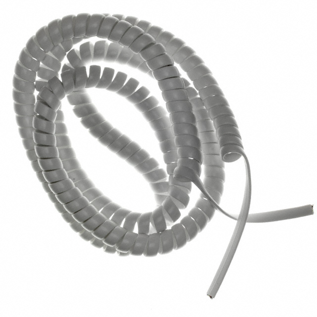 【GLF-121-610-022】CABLE MOD COIL 6COND WHT 14'