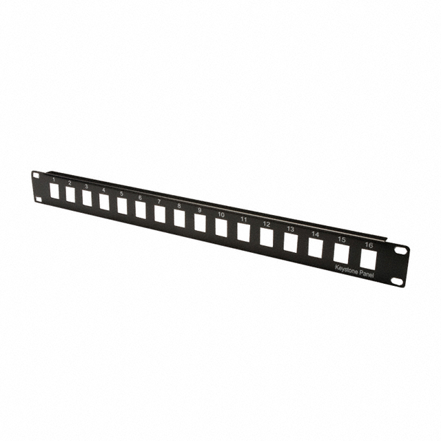 PATCH PANEL 19" 16PORT BLANK【A-PAN-16-MOD】
