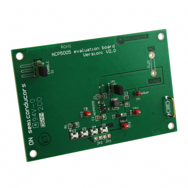 【NCP5005GEVB】EVAL BOARD FOR NCP5005