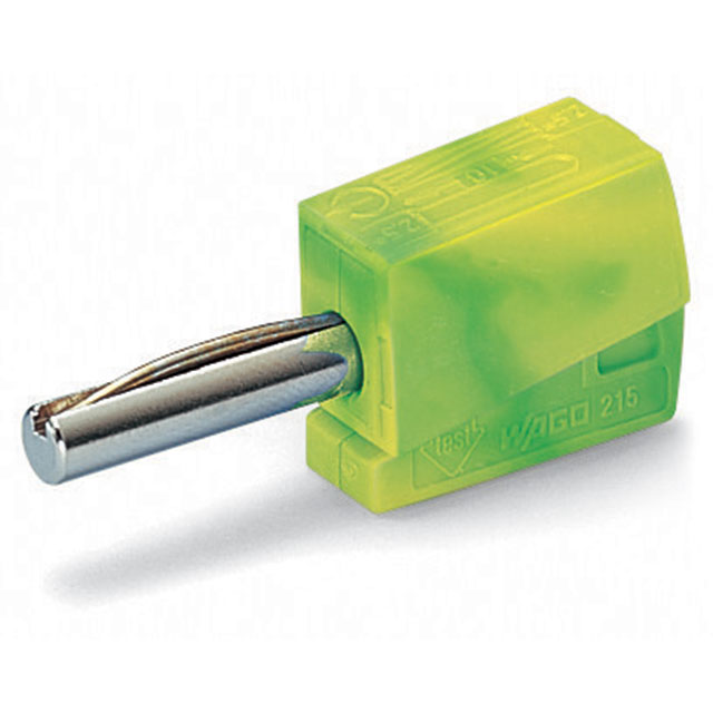 BANANA PLUG; FOR SOCKET 4 MM ; 2【215-911】