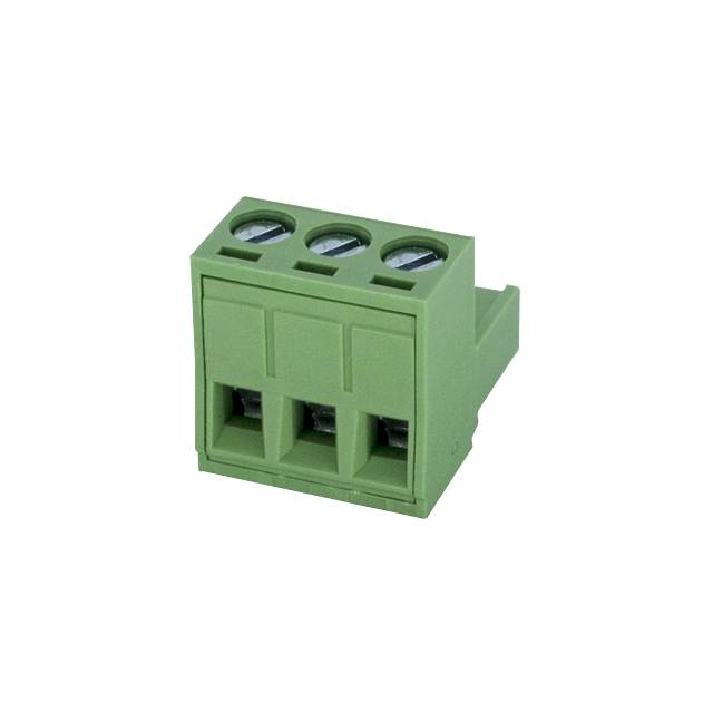 【5ESDV-03P】TERM BLOCK PLUG 3POS 5MM
