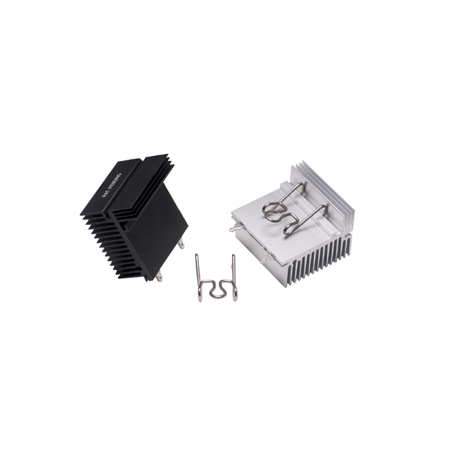 【C2A-XT4-46E】ALUMINUM HEATSINK 46MM BLK ANODI