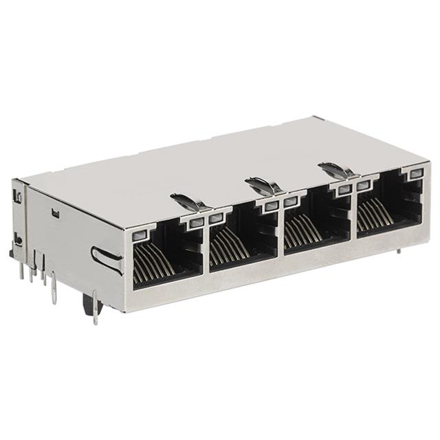 【L898-1A4T-43】CONN JACK 4PORT PCB