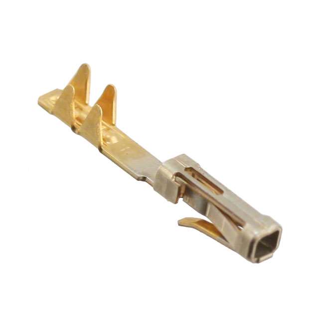 【1-487117-0】CONTACT FLAT FLEX SOCKET GOLD