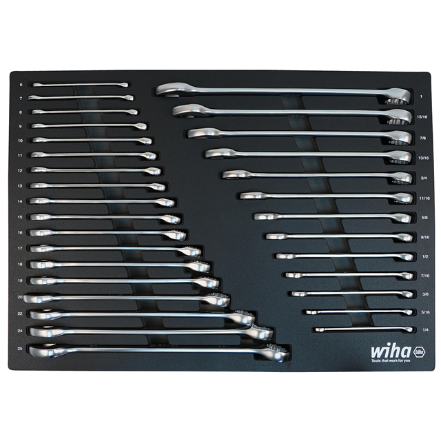 WRENCH SET 6-25MM 31PC【30492】