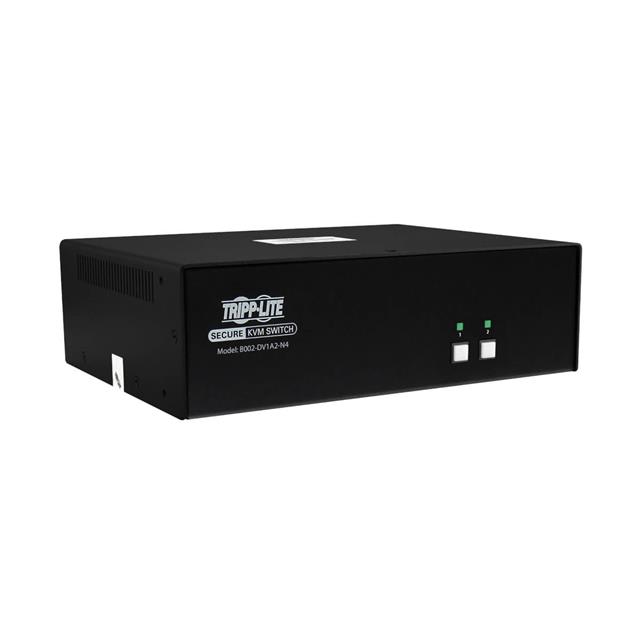 SECURE KVM SWITCH, 2-PORT, SINGL【B002-DV1A2-N4】