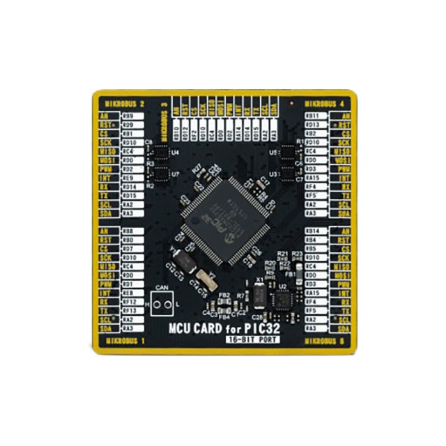 MCU CARD PIC32 PIC32MX675F512L【MIKROE-4568】