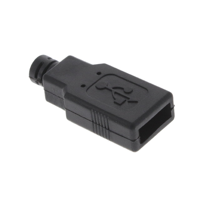 CONN HOOD FOR USB A PLUG【1001-027-BL-01000】