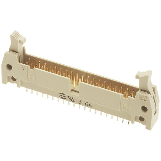 CONN HEADER VERT 50POS 2.54MM【09185506024】