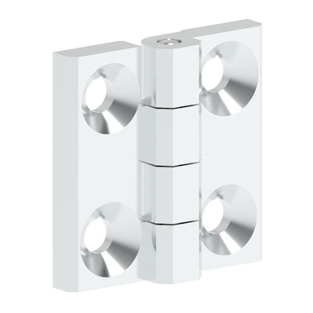 MINI LEAF HINGE 30X29 ZAMAK CHRO【129911】