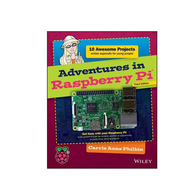 【BK0102】ADVENTURES IN RASPBERRY PI, 3RD