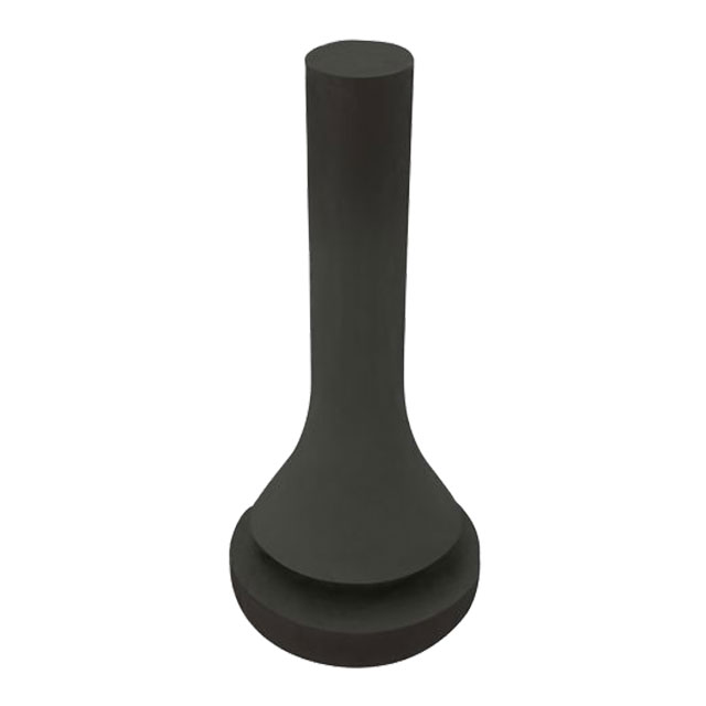 FOOT CYLINDRICAL 0.394" DIA BLK【BPM-2】