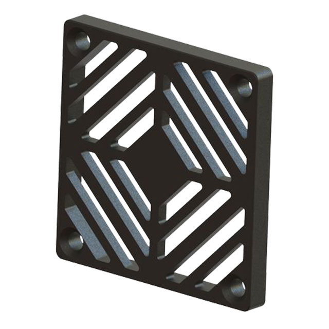 【RFG-120-T】FAN FINGER GUARD BLACK 120X120