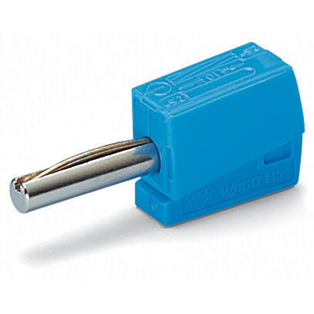 【215-711】BANANA PLUG; FOR SOCKET 4 MM ; 2