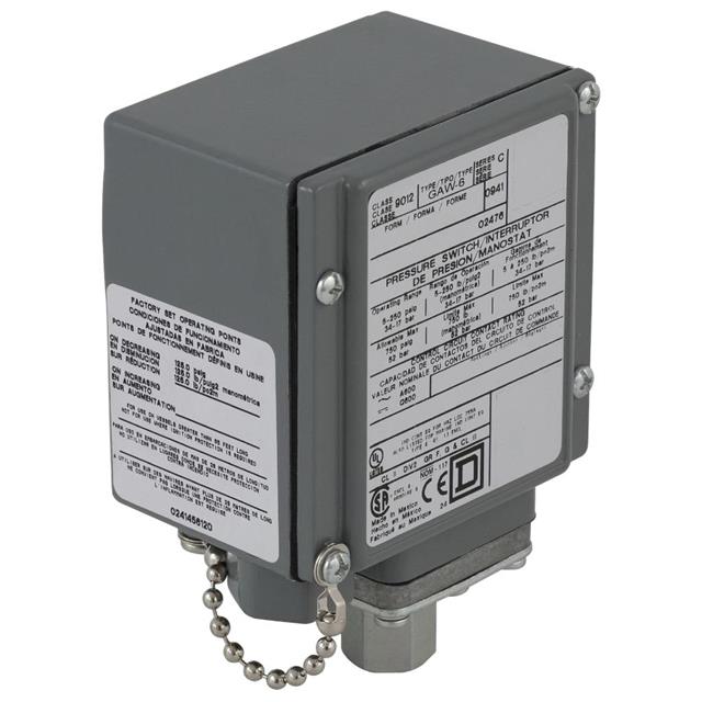 【9012GKW2】9012G, PRESSURE SWITCH 9012 G, F