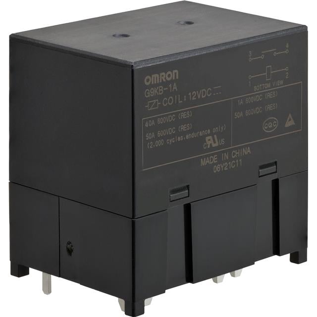 【G9KB-1A DC12】RELAY GEN PURPOSE SPST 50A 12V