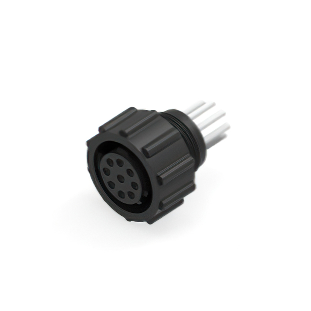 【2387133-1】CIRC CBL 9POS PLUG TO WIRE 1.64'