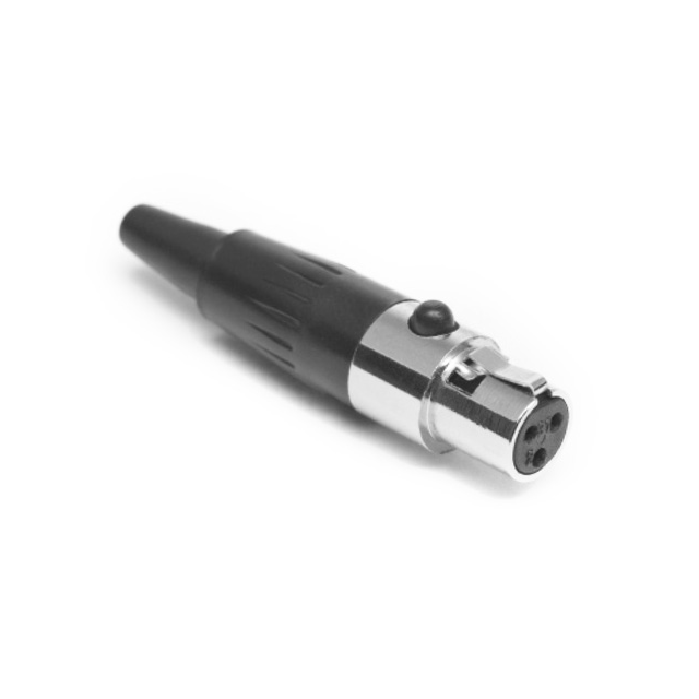 CONN PLUG FMALE MINI XLR 4P SLDR【AG4F】