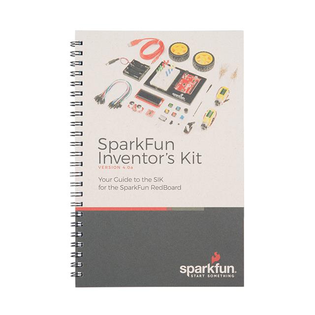 【BOK-14263】SPARKFUN INVENTOR'S KIT GUIDEBOO