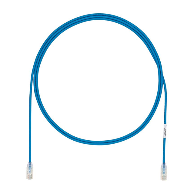 CAT 6A 28AWG UTP PATCH CORD, CM/【UTP28X0.5MBU】