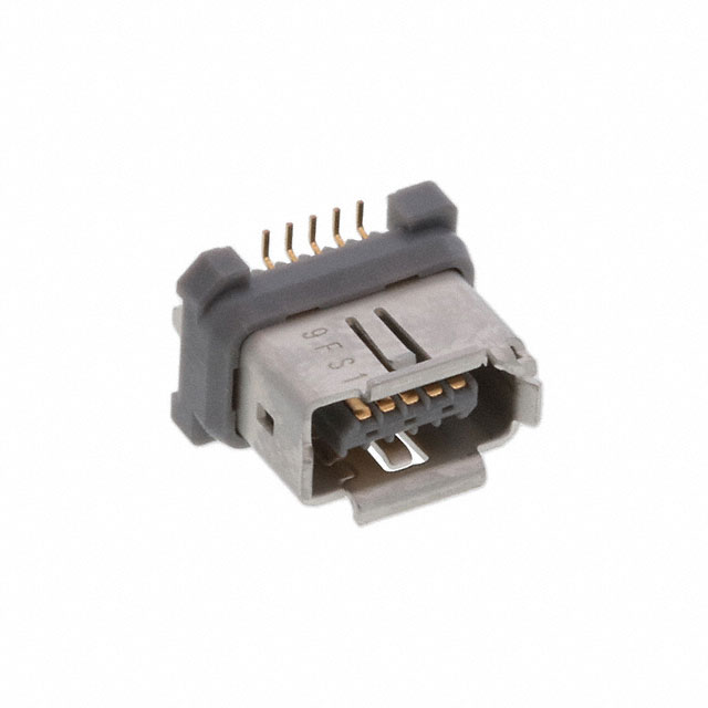 【IX80G-B-10P】CONN RCPT VERT SMD TYPE B