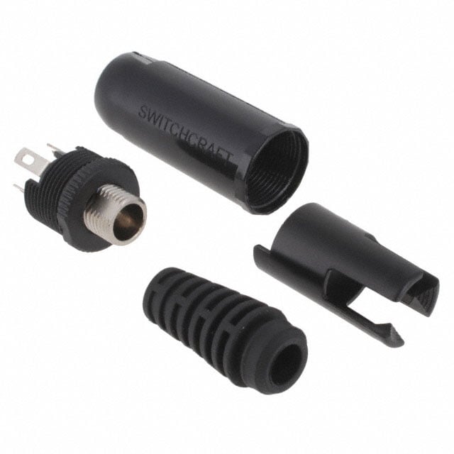 【L712ACF】DC POWER JACK, IN-LINE, 2.5MM, L