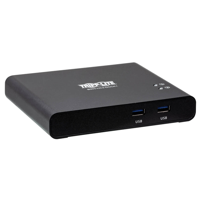 【B003-HC2-DOCK1】2-PORT USB-C KVM DOCK - 4K HDMI,