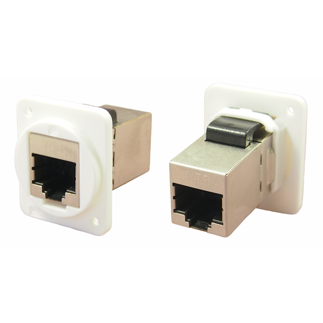 FT CAT6 SHLD PLAIN HOLE WHITE【CP30222SXW】