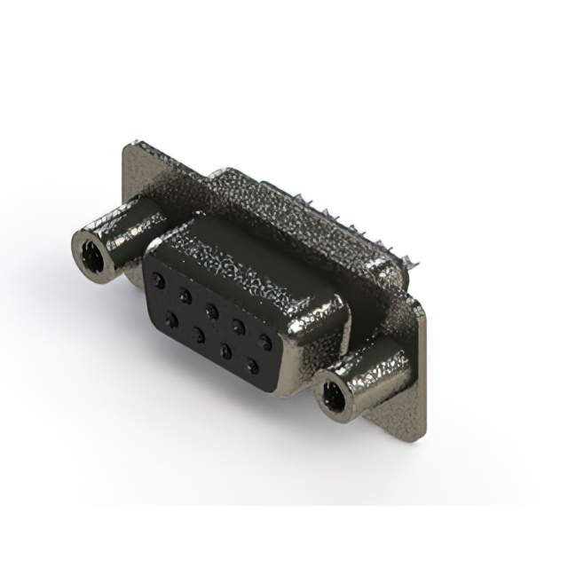 CONN D-SUB RCPT 9POS SOLDER CUP【628-009-222-048】