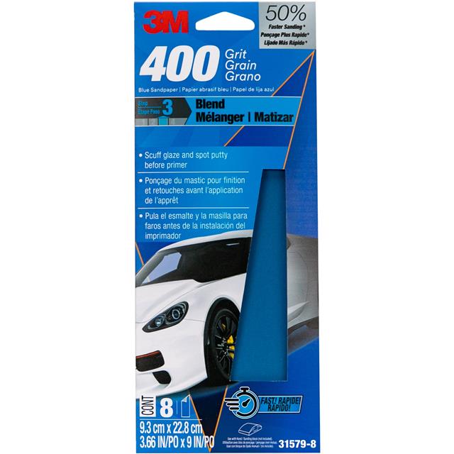 3M BLUE SANDPAPER 31579-8, 3 2/3【31579-8】