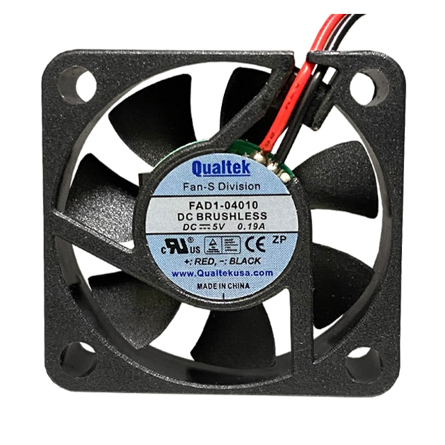 FAN AXIAL 40X10MM 12VDC WIRE【FAD1-04010CBLW11】